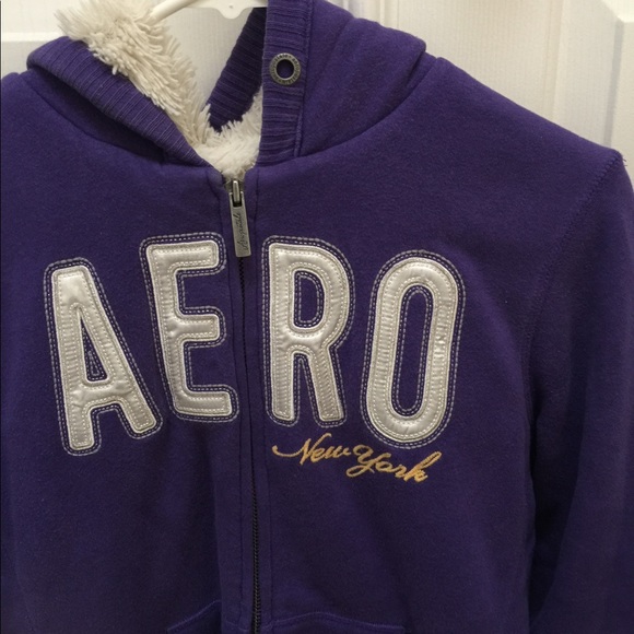Aeropostale purple jacket size medium - Picture 2 of 9